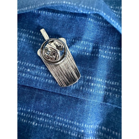 ICED COFFEE Enamel Lapel Pin NEW - Picture 3 of 3